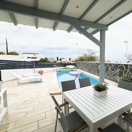 Modern 2Br Villa Private Heated Pool, Bbq, Aircon, Costa Adeje * קיאו סלבאחה